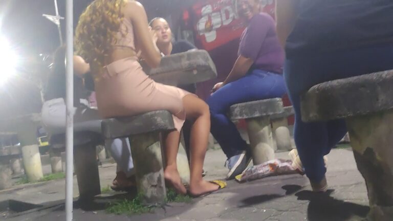 candid feet in public