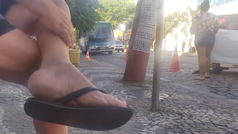 candid feet mature