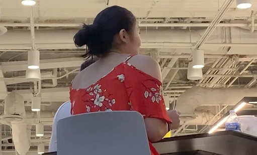 candid feet