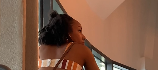 candid ebony feet